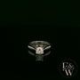 Solitaire Round-Cut Diamond & Platinum Ring