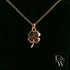 9ct Rose Gold 4 Leaf Clover Pendant