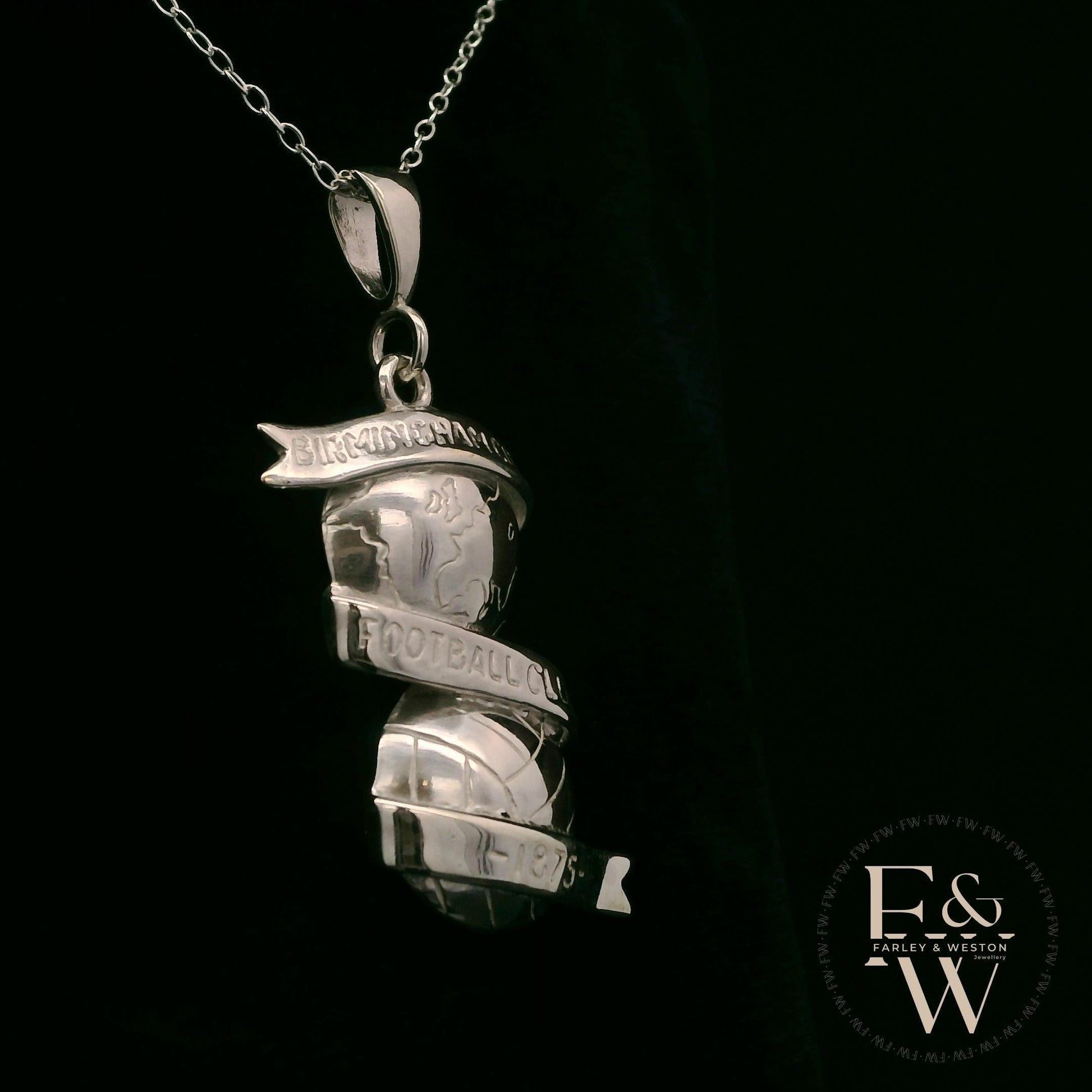 Sterling Silver Birmingham City FC Pendant