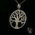 9ct White Gold 'Tree of Life' Pendant