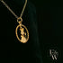 9ct Yellow Gold Saint Christopher Pendant