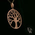 9ct Rose Gold 'Tree of Life' Pendant