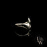 9ct White Gold Horse Shoe Design Ring