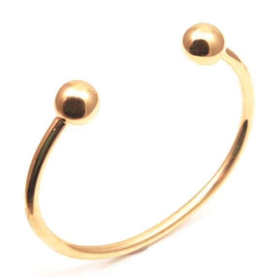 Torque Bangle Heavy Handmade 9ct Gold 28g UK Hallmarked