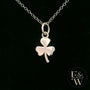 Sterling Silver 3 Leaf Clover Pendant