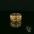 9ct Yellow Gold Fully-Woven Design Band Ring