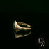 9ct Yellow Gold Welsh Feather Signet Ring