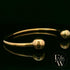 Torque Bangle Heavy Handmade 9ct Gold 28g UK Hallmarked