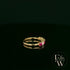 18ct Yellow Gold Round-Cut Ruby & Diamond Ring