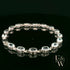 Sterling Silver Oval Blue Topaz Bracelet
