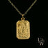 9ct Yellow Gold Saint Christopher Pendant
