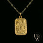 9ct Yellow Gold Saint Christopher Pendant