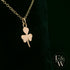 9ct Yellow Gold 3 Leaf Clover Pendant