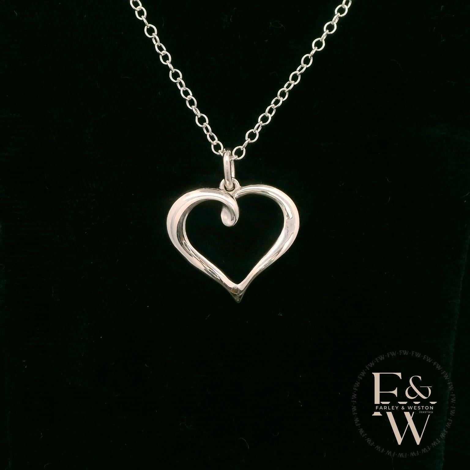 Sterling Silver Heart Pendant