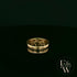 18ct Yellow Gold Round-Cut Ruby & Diamond Set Ring
