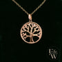 9ct Rose Gold Tree of Life Pendant