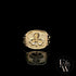 9ct Yellow Gold Three-Leaf Clover Signet Ring