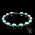 Sterling Silver Oval Turquoise Bracelet