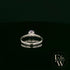 Solitaire Amethyst & Silver Engagement Ring
