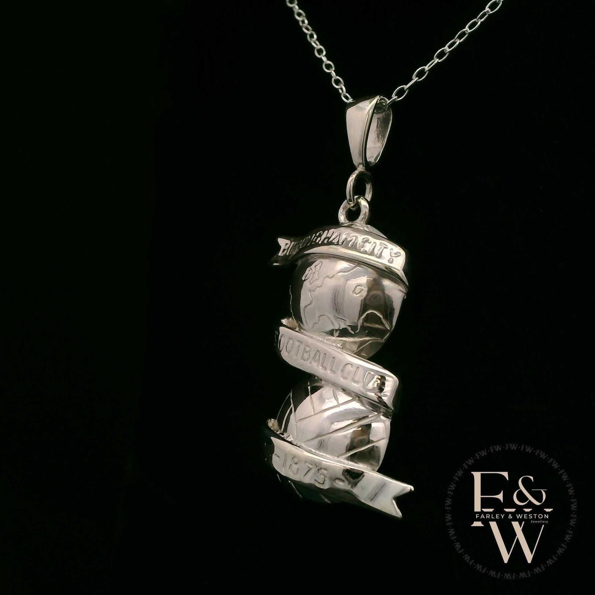 Sterling Silver Birmingham City FC Pendant