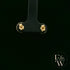 18ct Yellow Gold Round-Cut Ruby & Diamond Studs