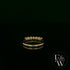 9ct Yellow Gold Diamond Half Eternity Ring