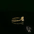 18ct Yellow Gold Three Stone Emerald-Cut Diamond Ring