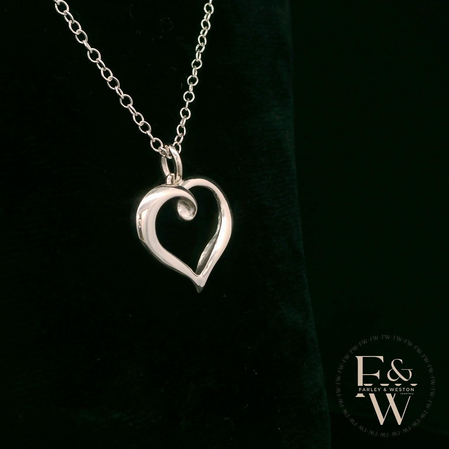 Sterling Silver Heart Pendant