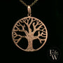 9ct Rose Gold 'Tree of Life' Pendant
