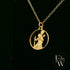 9ct Yellow Gold Saint Christopher Pendant