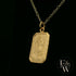 9ct Yellow Gold Saint Christopher Pendant