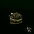 Diamond Unique 9ct Yellow and White Gold Raindance Ring