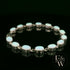 Sterling Silver Oval Cultured Opal Bracelet