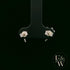 4 Leaf Clover 9ct White Gold Studs