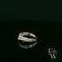 18ct White Gold Baguette-Cut Diamond Band Ring