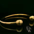 Torque Bangle Heavyweight Handmade 9ct Gold 50g UK Hallmarked