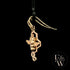 9ct Yellow Gold Bee-Inspired Earrings