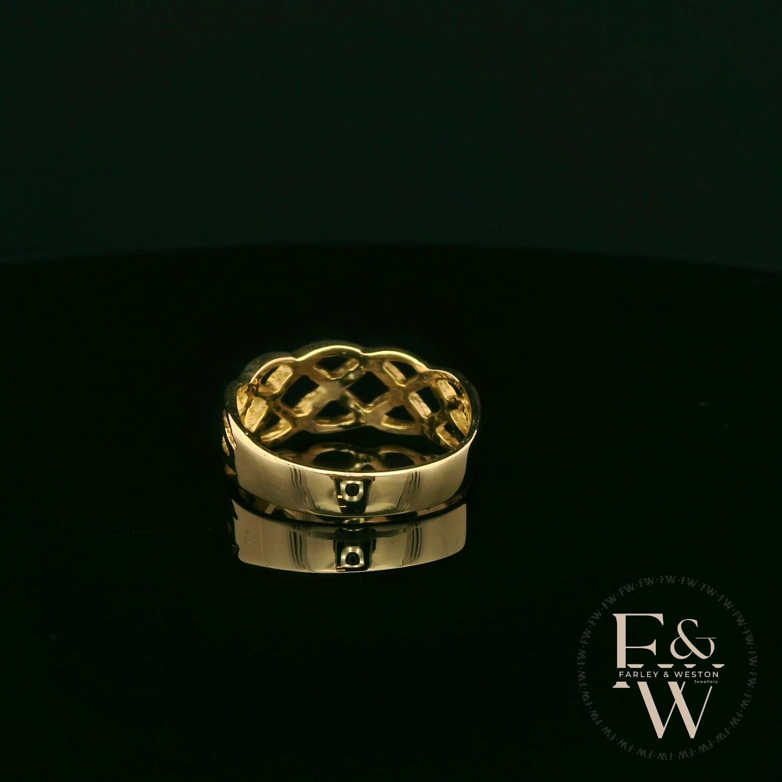 9ct Yellow Gold Celtic Ring