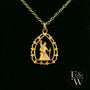 9ct Yellow Gold Saint Christopher Pendant