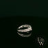 18ct White Gold Baguette-Cut Diamond Band Ring