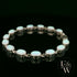 Sterling Silver Oval Cultured Opal Bracelet