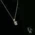 Sterling Silver 1ct Single Stone Moissanite Pendant