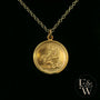 9ct Yellow Gold Saint Christopher Pendant