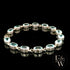 Sterling Silver Oval Blue Topaz Bracelet