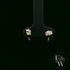 3 Leaf Clover 9ct White Gold Studs