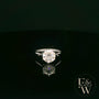 9ct White Gold Lab-Grown Diamond Single Stone Ring
