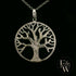 9ct White Gold 'Tree of Life' Pendant