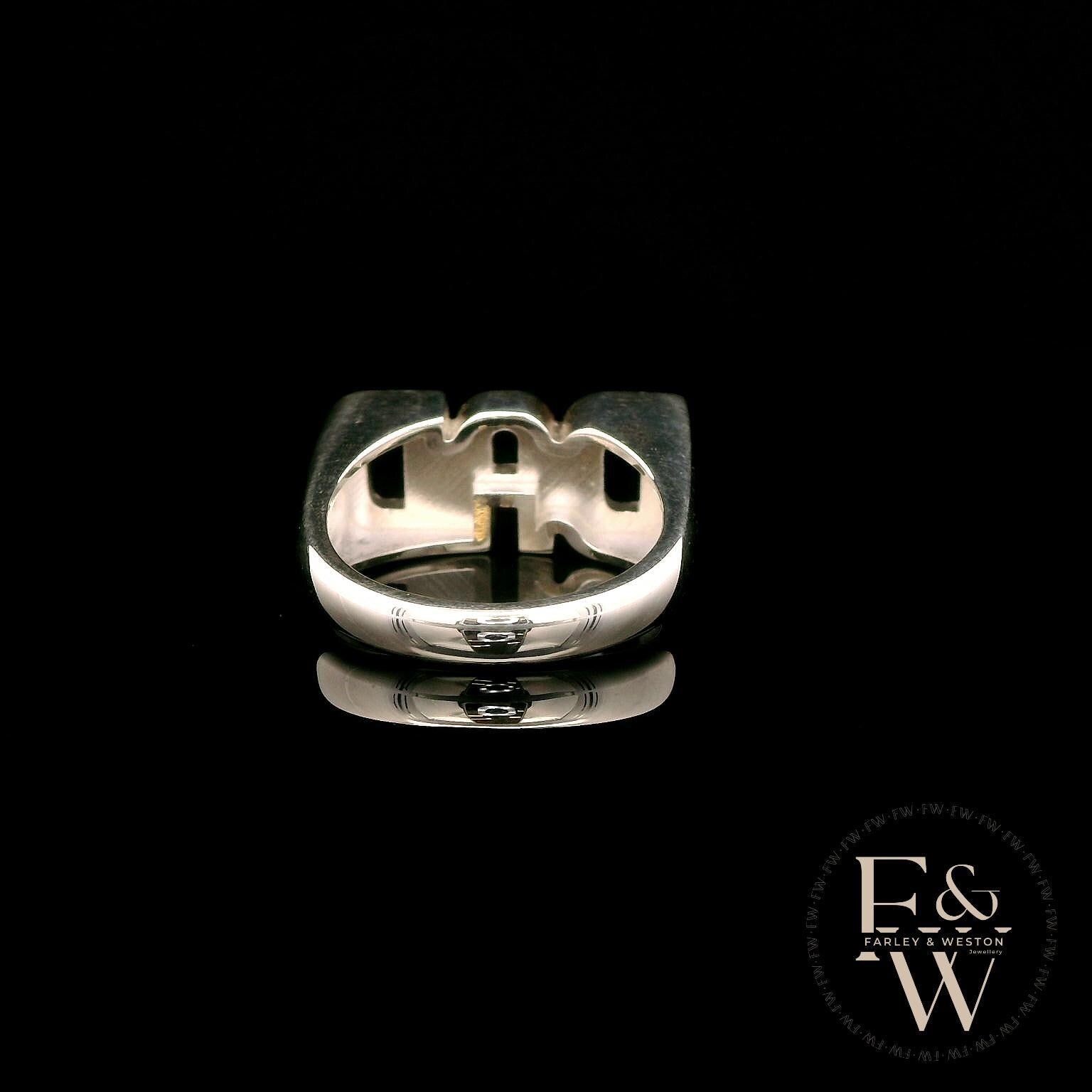 Sterling Silver DAD Signet Ring