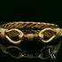 Gucci Style Twist Bangle Heavy Handmade 9ct Gold 65g UK Hallmarked