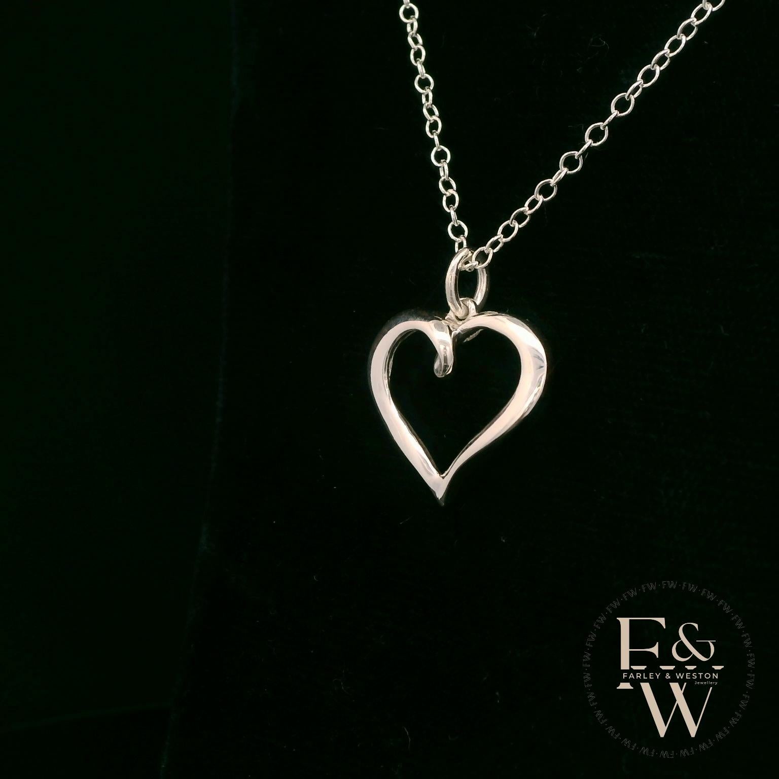 Sterling Silver Heart Pendant